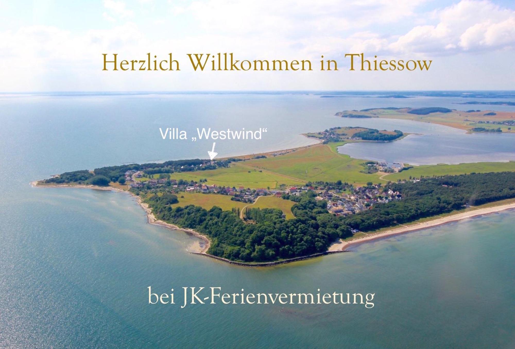 Ferienwohnung1 In Der Villa Westwind Thiessow Dış mekan fotoğraf